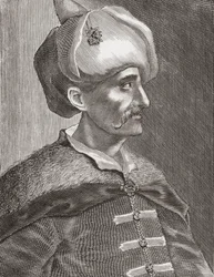 Ahmed I, Sultan des Osmanischen Reiches.