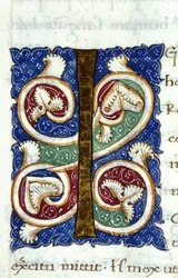 Alphabet: miniaturisierter Buchstabe I