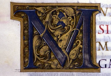 Alphabet: miniaturisierter Buchstabe M