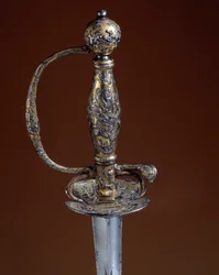 Rüstungen und Silberwaren: Silberne Goldwache des 18. Jahrhunderts