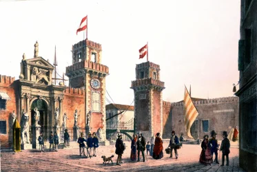 Arsenal von Venedig im 19. Jahrhundert