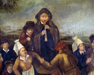 Ballorchester: Flötenspieler