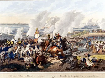Schlacht bei Leipzig (Völkerschlacht), 16-19. Oktober 1813
