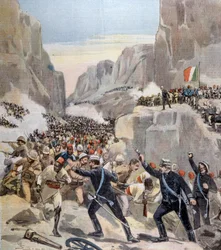 Schlacht von Abba Karima (Adoua, Äthiopien) zwischen Äthiopien und Italien