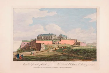 Ostansicht von Stirling Castle, Schottland