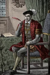 Eduard VI. schreibt sein Tagebuch