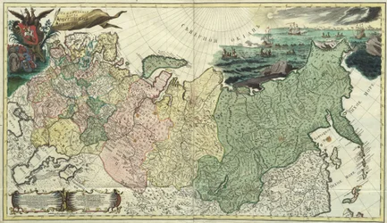 Erste General-Karte des Russischen Reiches