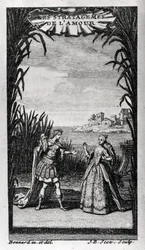 Frontispiz von „Les Stratagemes de l