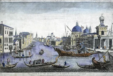 Gesamtansicht von Venedig - Gravur