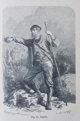 Illustration aus "Die menschliche Rasse" von Louis Figuier