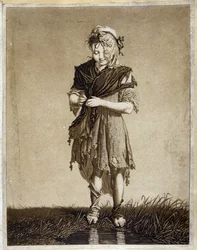 Irisches Mädchen