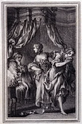 La Chageure des trois commerces - in „Tales et nouvelles en vers“ von Jean La Fontaine. 1762.