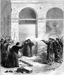 Die Pariser Kommune 1871. Petroleumüberraschung in der Rue de Rivoli