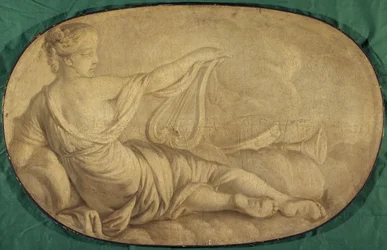 Die Musik (Allegorie, dekorative Malerei für das Hôtel La Rivière, später Canillac)