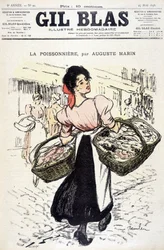 La fishonnière von Auguste Marin. In „Gil Blas“, am 27.05.1898
