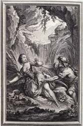 Le fleuve Scamandre (in Tales et nouvelles en vers von Jean La Fontaine, 1762)