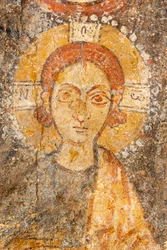 Madonna und Kind zwischen den Erzengeln, Detail des Kindes