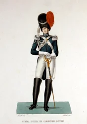 Mitglied der Päpstlichen Gendarmerie des Vatikanstaates.