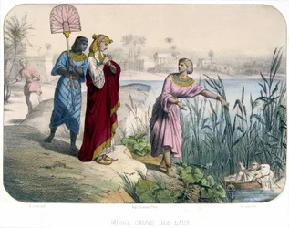 Moses rettet Wasser - Bibel