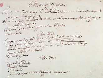 Notizen zur Inszenierung der Oper Mithridate von Giuseppe Aldrovandini (1706)