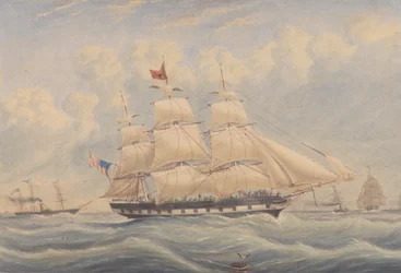 Postschiff Ivanhoe 1849