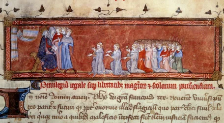 Philipp August (1165-1223) übergibt das erste Privileg