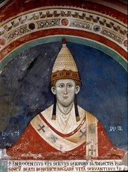 Papst Innozenz III. (Detail)