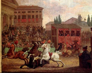 Volksfeste: Das Rennen (oder Palio) der Barberi
