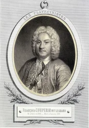 Porträtmedaillon von François Couperin genannt Le Grand