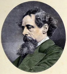 Porträt von Charles Dickens (1812-1870), englischer Schriftsteller