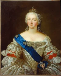 Porträt der Kaiserin Elisabeth Petrowna