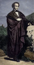 Porträt von Felix Mendelssohn Bartholdy (1809-1847), deutscher Komponist