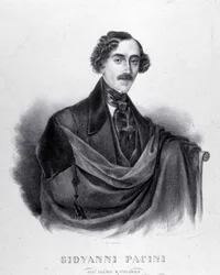 Porträt von Giovanni Pacini, italienischer Komponist (1796-1867)