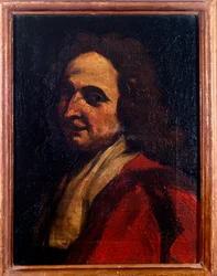 Porträt des italienischen Sängers Stefano Landi (1587-1639)
