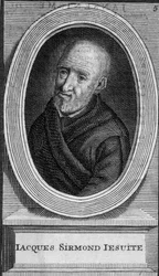 Porträt von Jacques Sirmond, Jesuit - n.d.