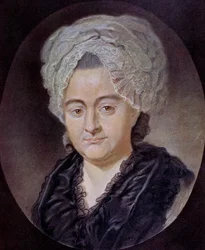 Porträt von Katharina Elisabeth Textor