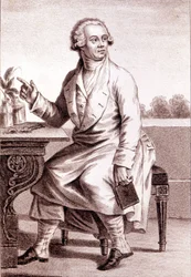 Porträt von Lavoisier (1743-1794)