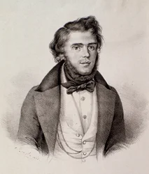 Porträt von Michele Rapetti (Gravur)