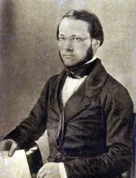 Porträt von Pasteur im Jahr 1852