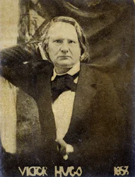 Porträt von Victor Hugo im Jahr 1853
