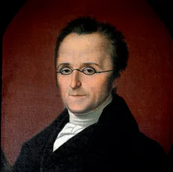 Porträt des italienischen Patrioten Silvio Pellico (1789-1854)
