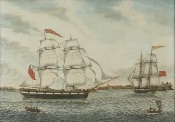 T.G. William Broderick an der Mündung des Tyne