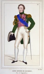 Der Herzog von Angoulême Louis Antoine (Louis-Antoine) d
