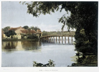 Der kleine See in Hanoi - in „Rund um die Welt“, Ende 19. Jahrhundert