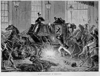 Das Orsini-Bombardement am 14. Januar