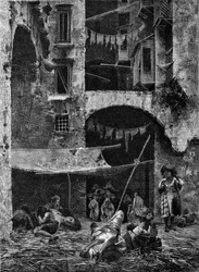 Die Cholera-Epidemie in Neapel im Jahr 1836