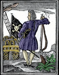 Der Pirat „Gentleman“ Stede Bonnet (1688-1718).