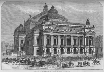 Die Belagerung von Paris durch die Preußen. 1871. Place de l