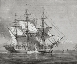 Walfänger bei der Arbeit