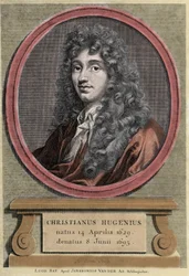 Porträt von Christiaan Huygens, niederländischer Physiker und Mathematiker (1629-1695)